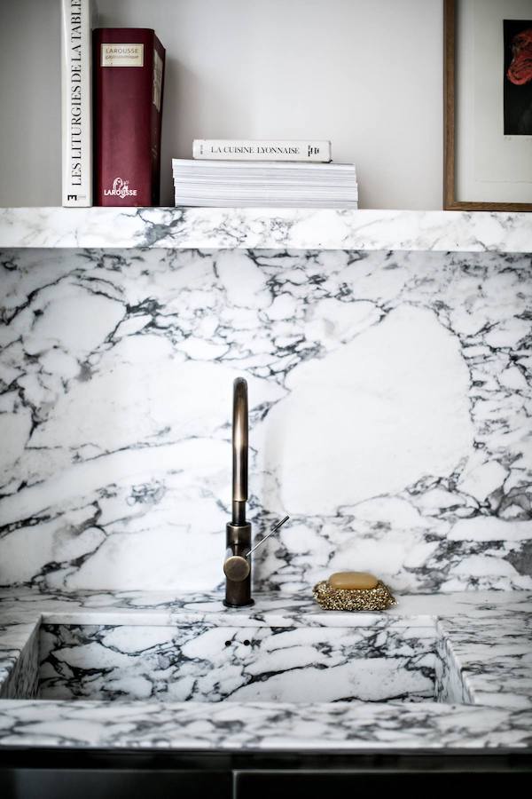 major marble on apartment 34