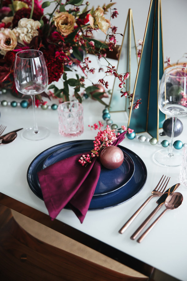 adding color to your holiday table with apartment 34