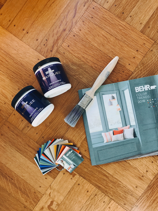 picking paint color on apartment 34