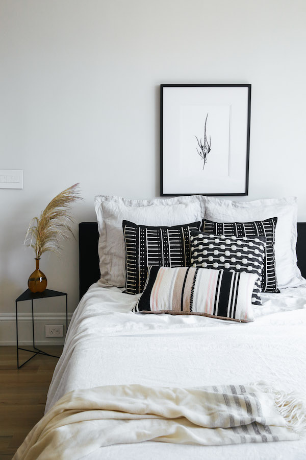 an easy way to update your bedroom on apartment 34