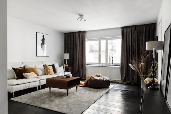 Home Tour: A Warm Color Palette to Ward off the Winter Chill