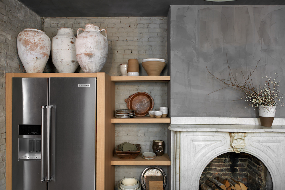 Home Tour: Gorgeous Kitchen in Gray Scale on apartment 34